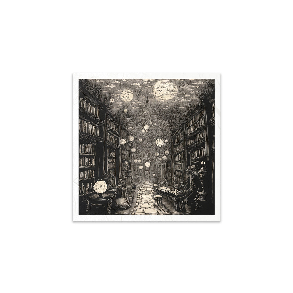 Riisipaperisetti Sircus 15 x 15cm | ITD Collection