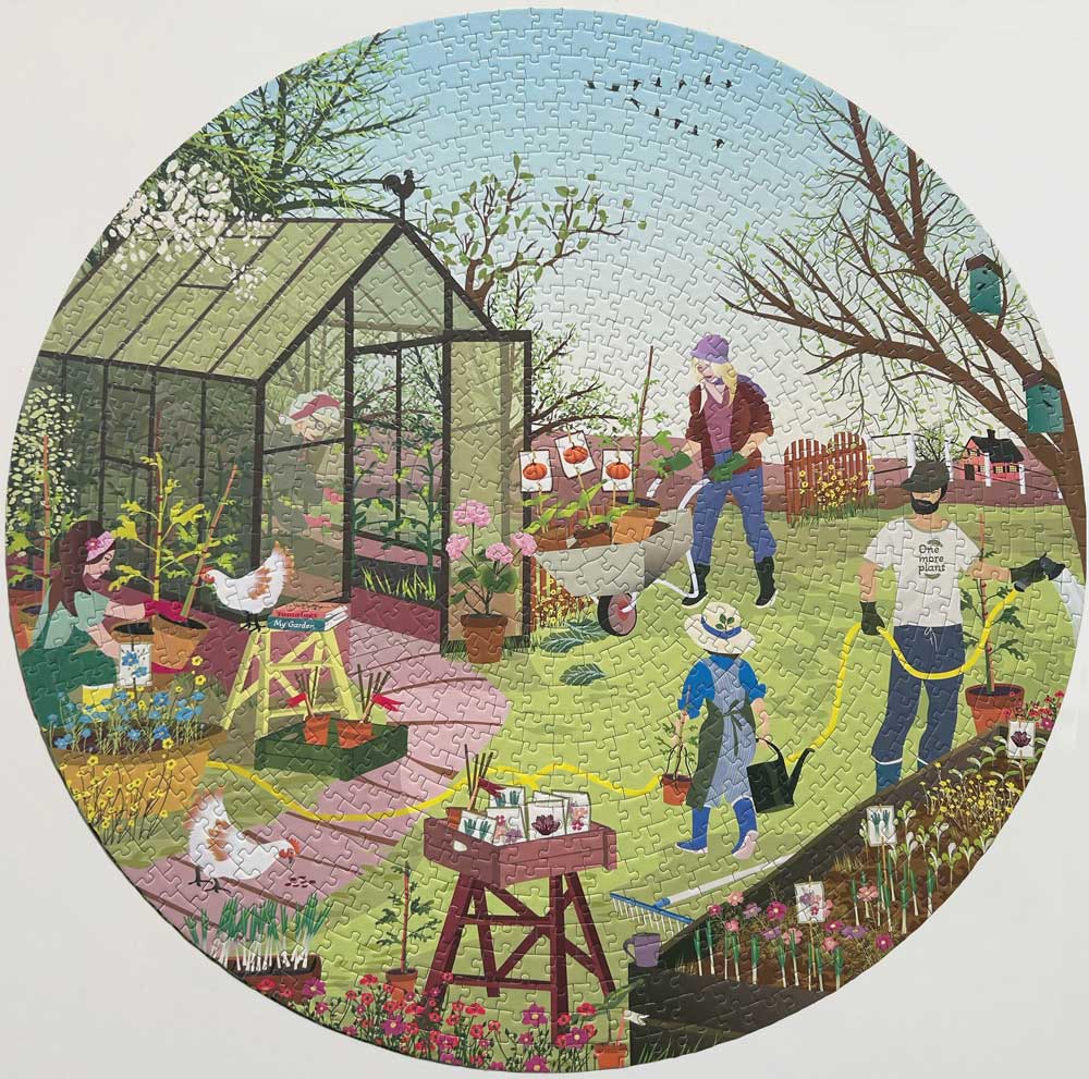 Pyöreä palapeli 1000 palaa Spring Feeling | Vissevasse