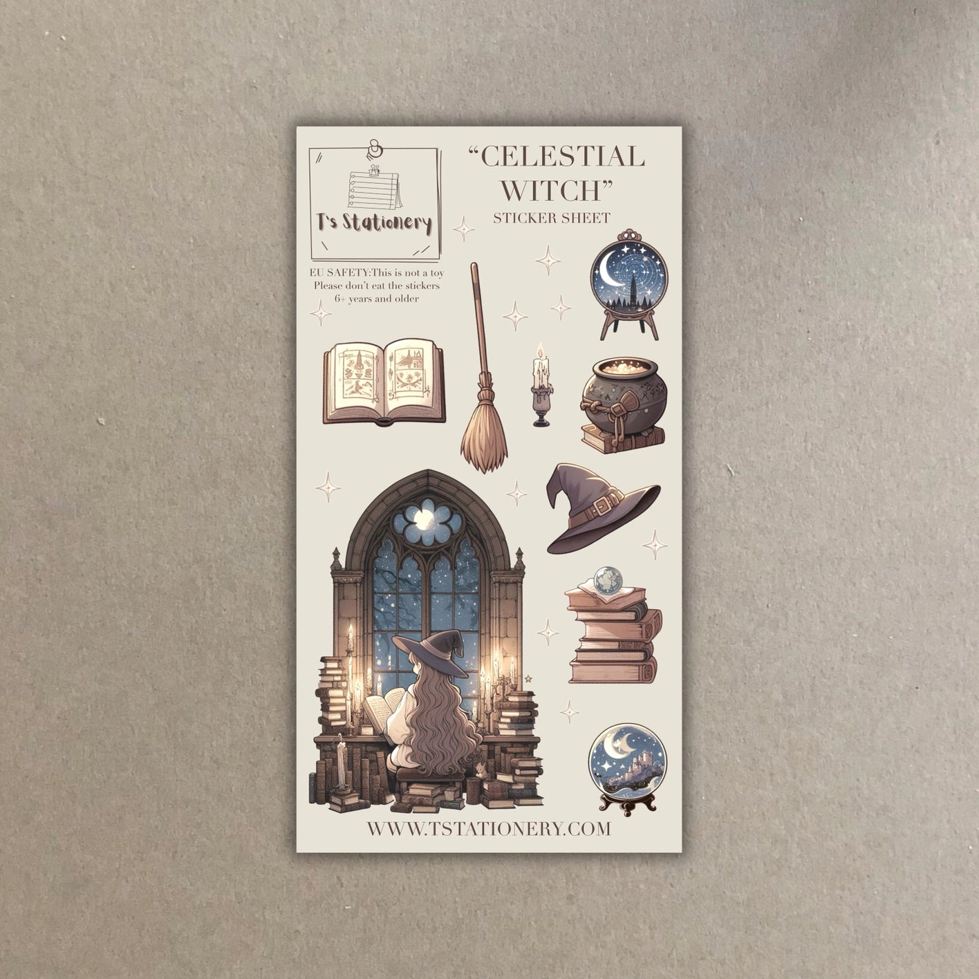 Sticker sheet Winter Lanterns | T's Stationery OUTLET