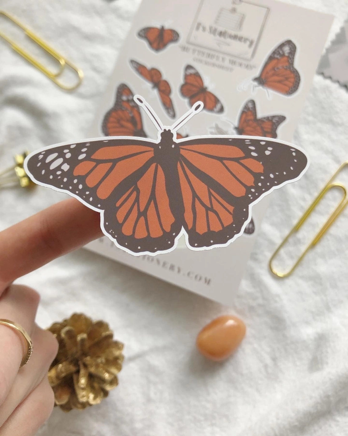 Sticker sheet Winter Lanterns | T's Stationery OUTLET