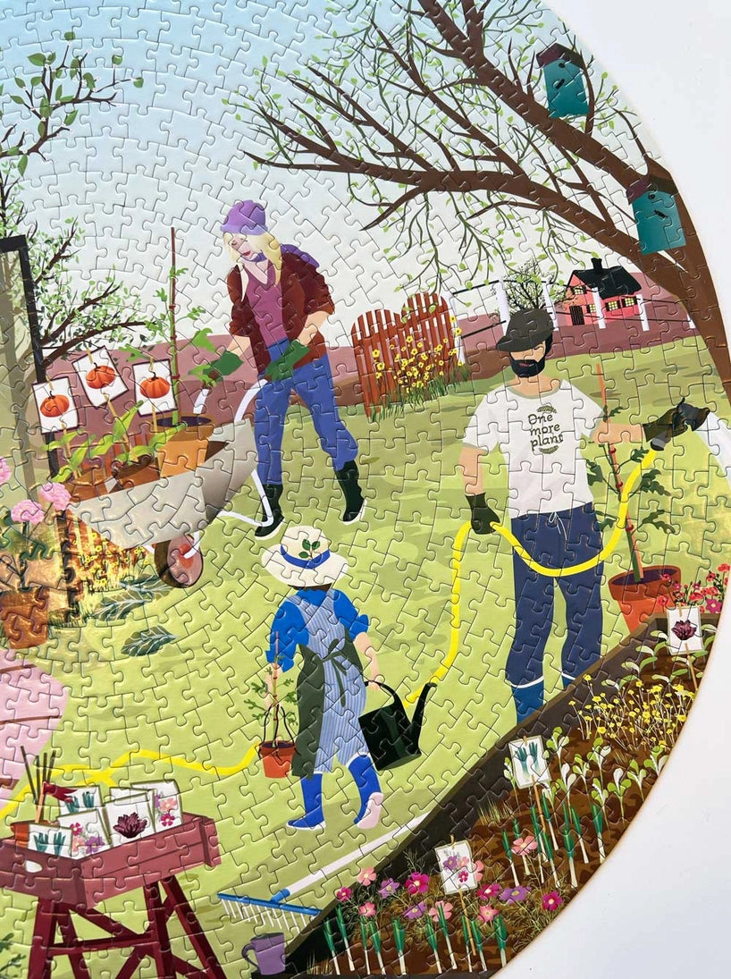 Pyöreä palapeli 1000 palaa Spring Feeling | Vissevasse