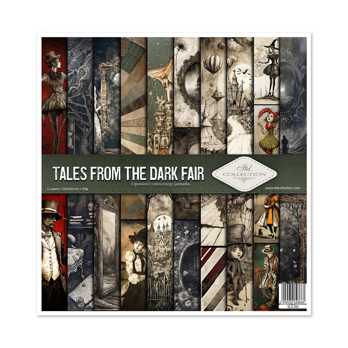 Paperisetti Tales from the Dark Fair 30 x 30cm | ITD Collection
