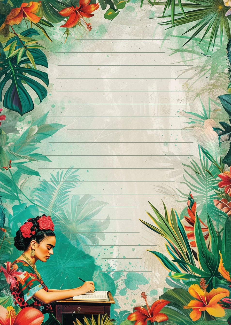 Notepad Forest Animals | Fripperies