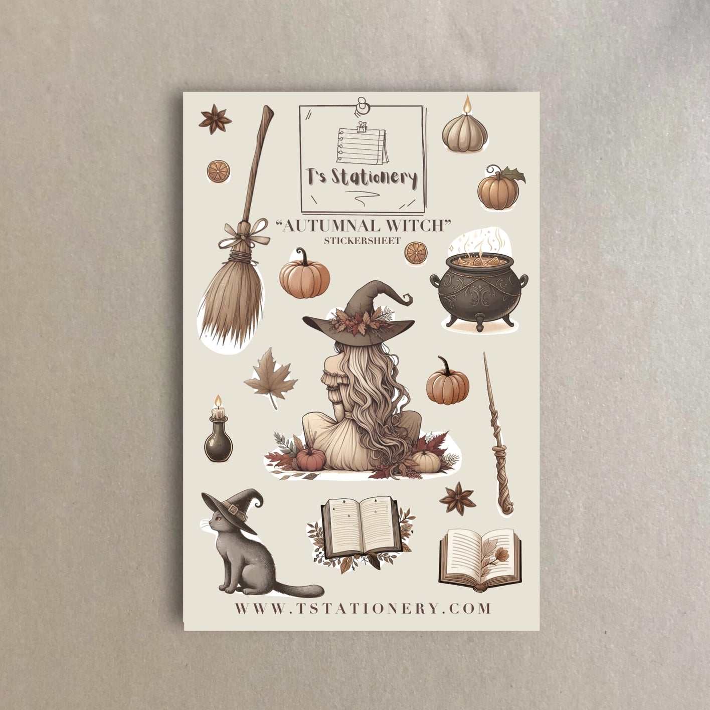 Sticker sheet Winter Lanterns | T's Stationery OUTLET