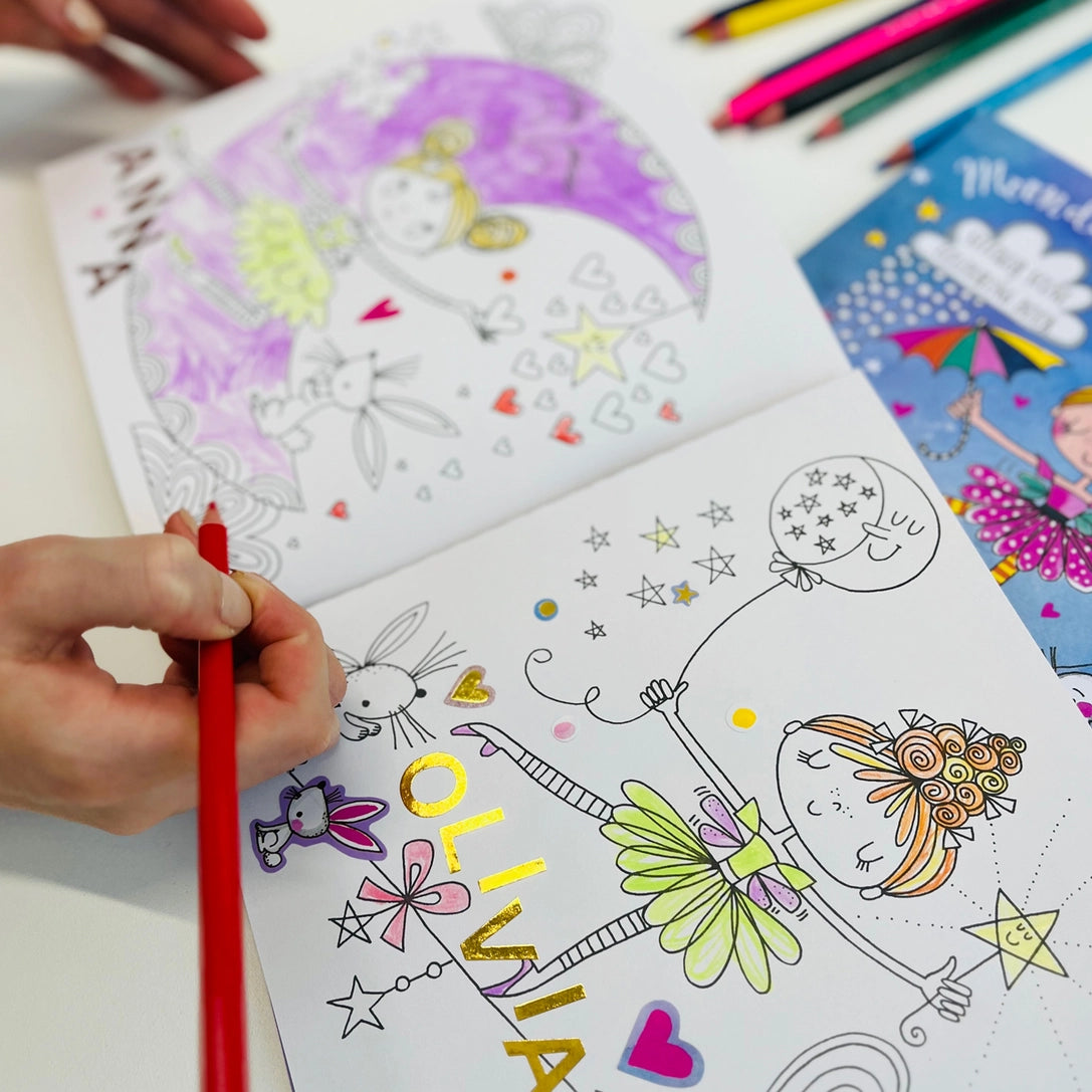 Sticker and coloring book Love Our Planet | Rachel Ellen Design