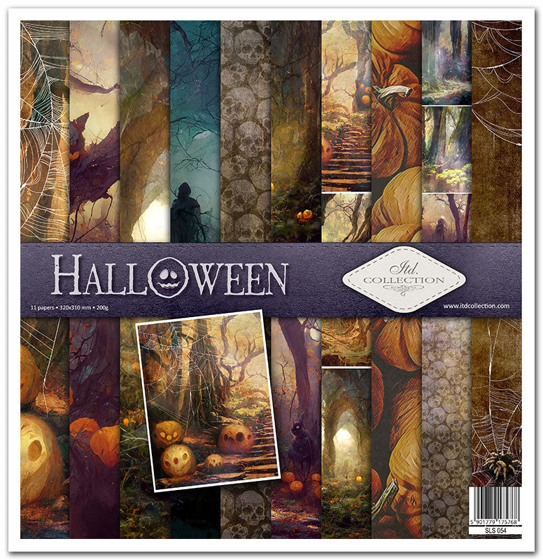 Paperisetti Halloween 30 x 30cm | ITD Collection
