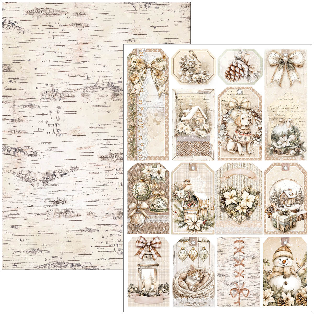 Craft Paper A4 Elegance of Blue | Ciao Bella