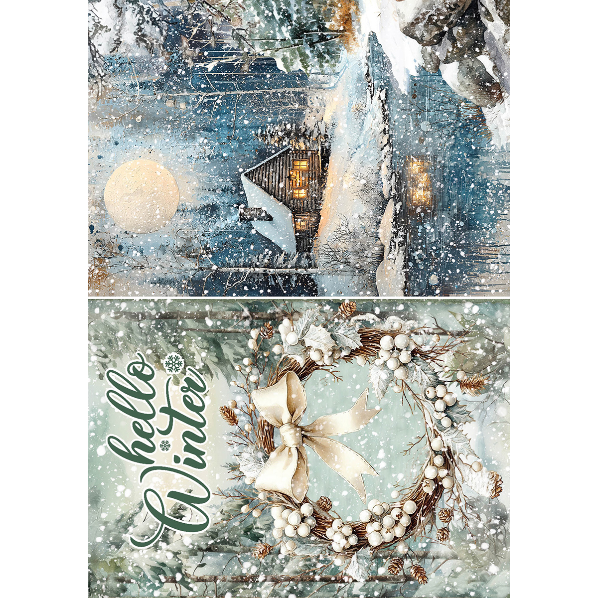 Rice paper set Celestial A5 | Ciao Bella