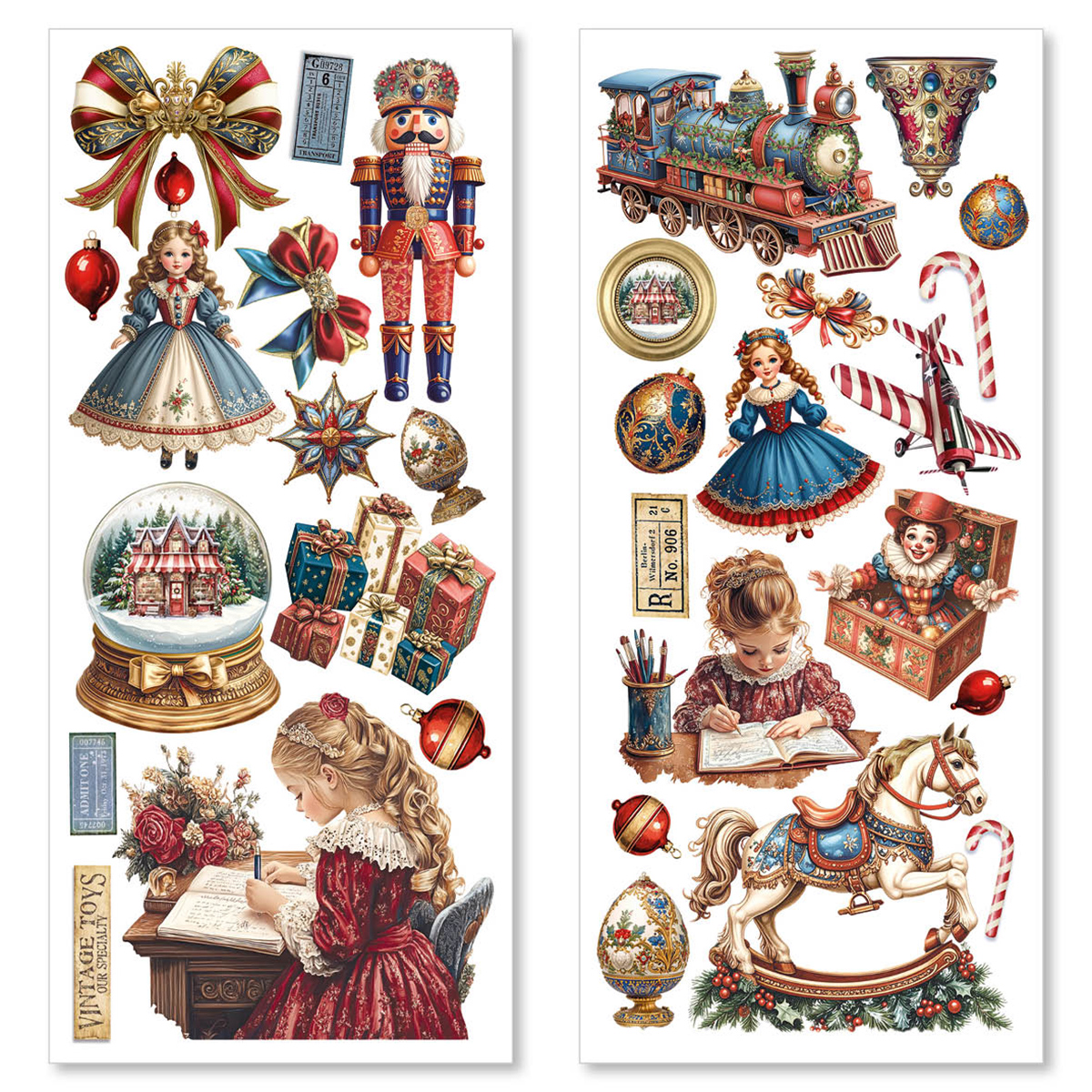 Tarra-arkki kokoelma Art Stickers Toy Shop | Ciao Bella