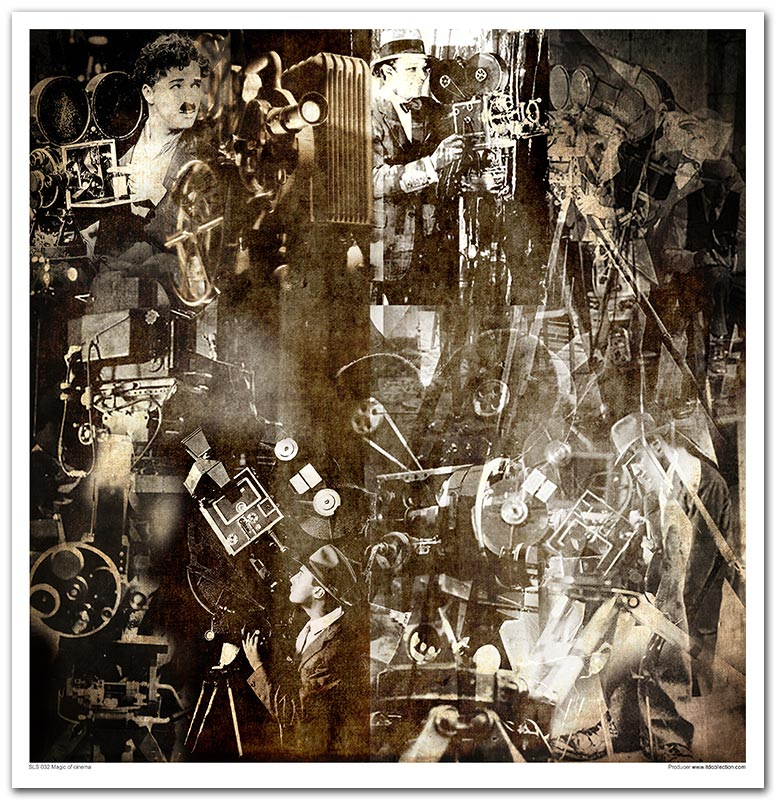 Paperisetti Magic of Cinema 30 x 30cm | ITD Collection