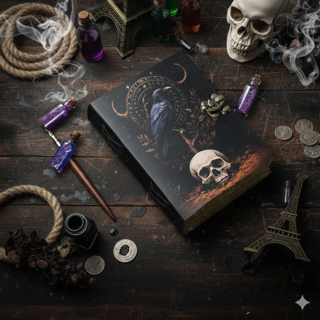 Vintage Leather Journal Notebook Leather Diary Butterfly | Craft Junky Store