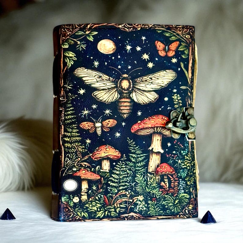 Vintage Leather Journal Notebook Leather Diary Compass | Craft Junky Store