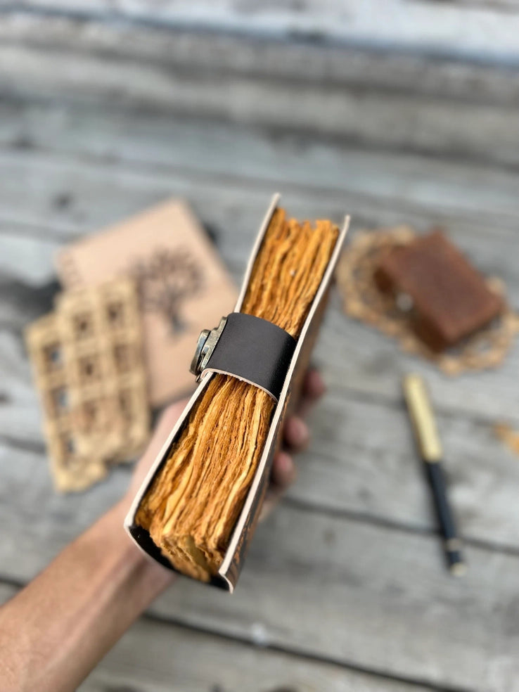 Vintage Leather Journal Notebook Leather Diary Book of Shadows | Craft Junky Store