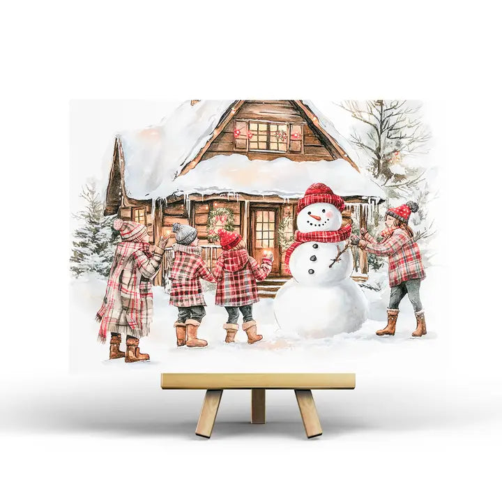 Postikortti Lumiukko | Penpaling Paula