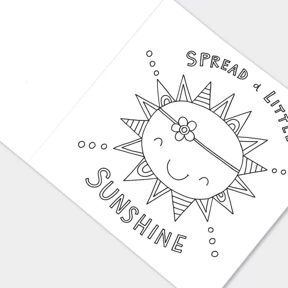 Coloring book for kids On The Farm | Rachel Ellen Design