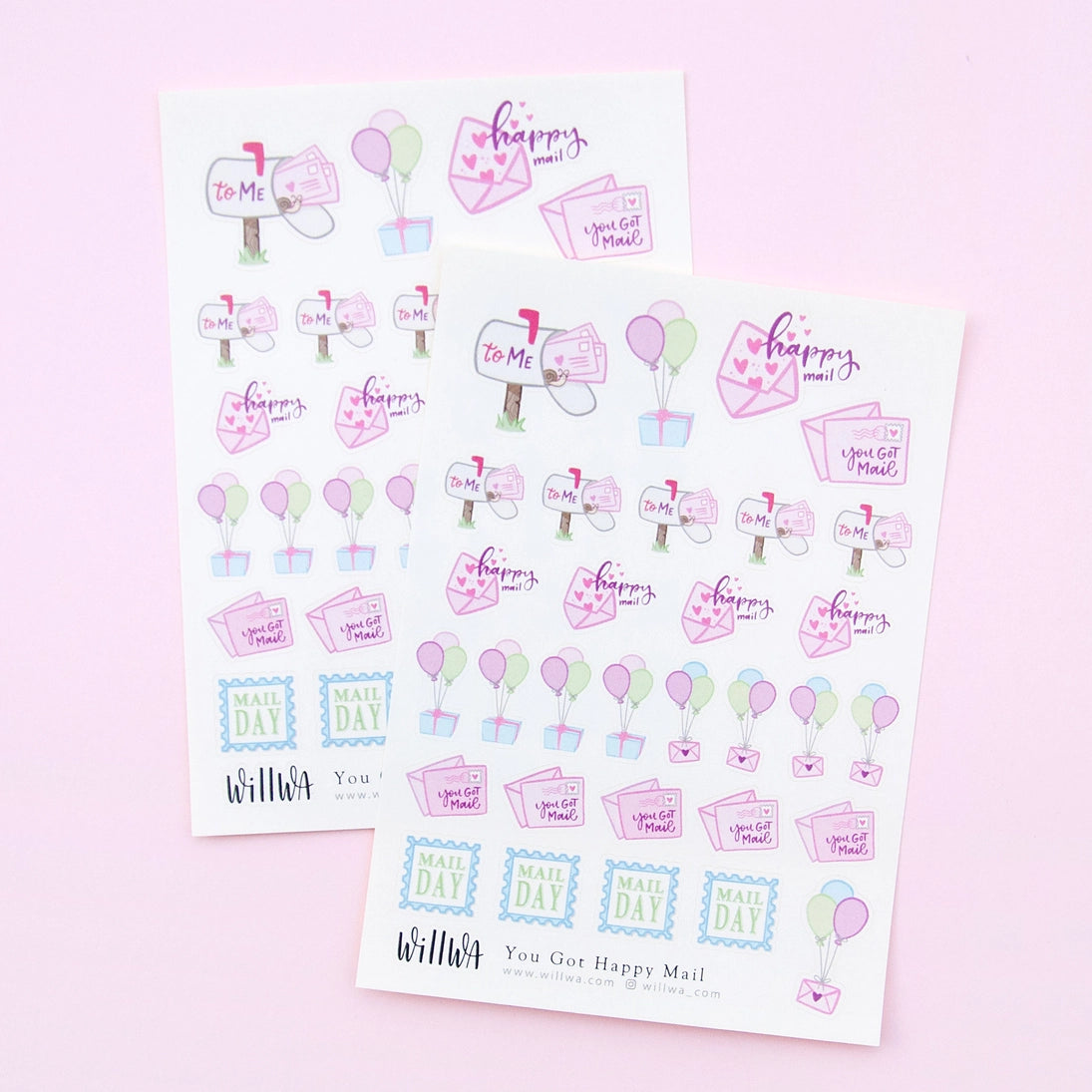 Tarra-arkki A6 You Got Happy Mail | Willwa