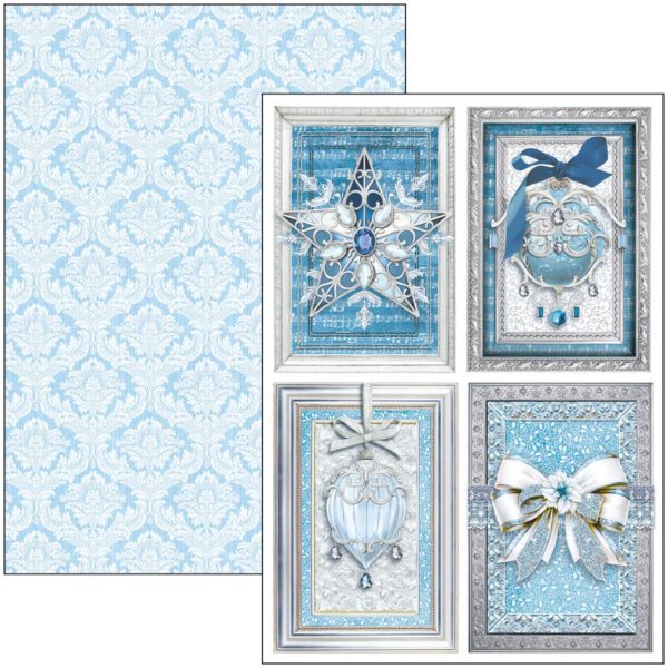 Paperit askarteluun A4 Elegance of Blue | Ciao Bella