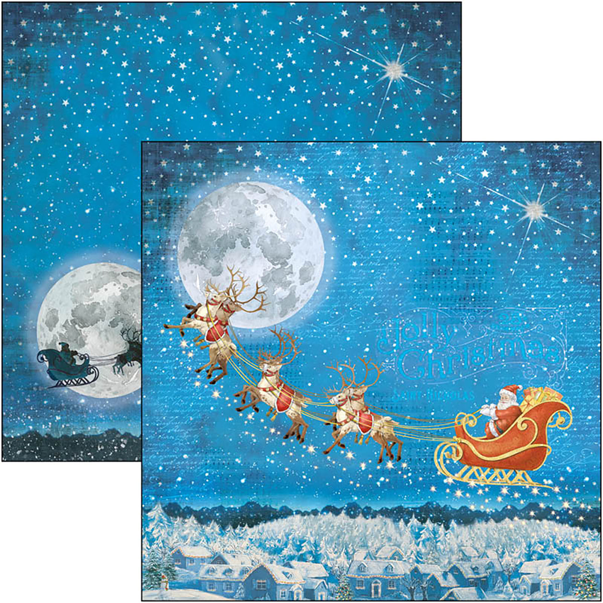 Paper Dear Santa 20x20 cm | Bye Bella