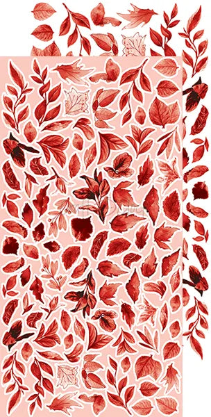 Paperikko Basic Flowers Set 10 Red 15x30 cm | Craft O'Clock