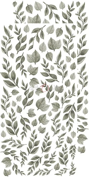 Paperikko Basic Leaves Set 2 Gray 15x30 cm | Craft O'Clock