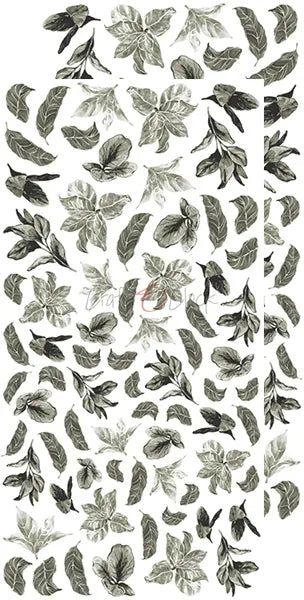 Paperikko Basic Leaves Set 2 Gray 15x30 cm | Craft O'Clock