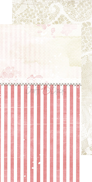 Paper bag Oh, Girl Basic Papers Set 15 x30 cm | Craft O'Clock