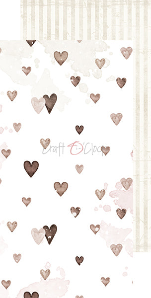 Paper bag Oh, Girl Basic Papers Set 15 x30 cm | Craft O'Clock