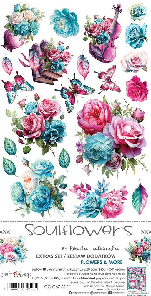 Paper bag Robots Adventures Extras 15x30 cm | Craft O'Clock