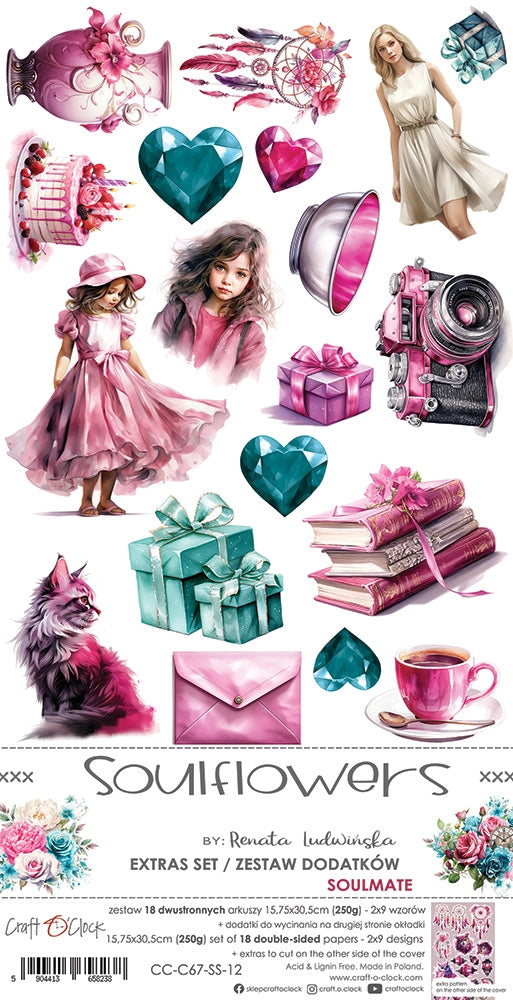 Paper bag Robots Adventures Extras 15x30 cm | Craft O'Clock