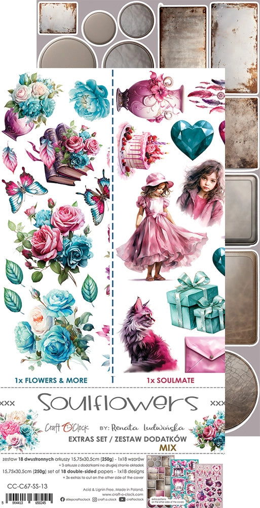 Paper bag Robots Adventures Extras 15x30 cm | Craft O'Clock