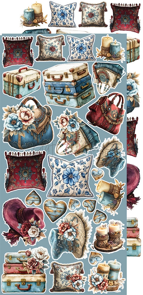 Paper bag Robots Adventures Extras 15x30 cm | Craft O'Clock