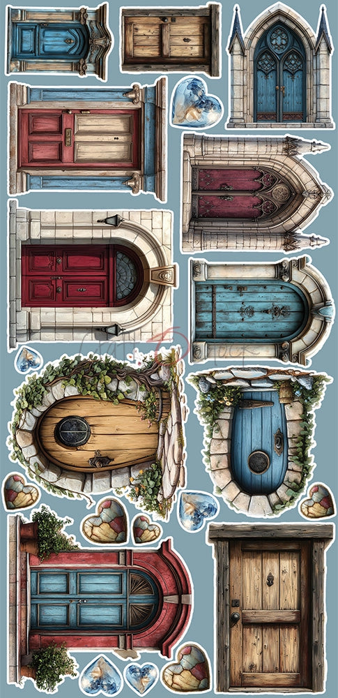 Paper bag Robots Adventures Extras 15x30 cm | Craft O'Clock