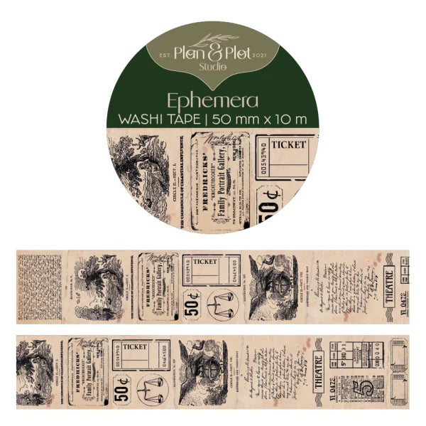 Washiteippi Ephemera | Plan & Plot Studio