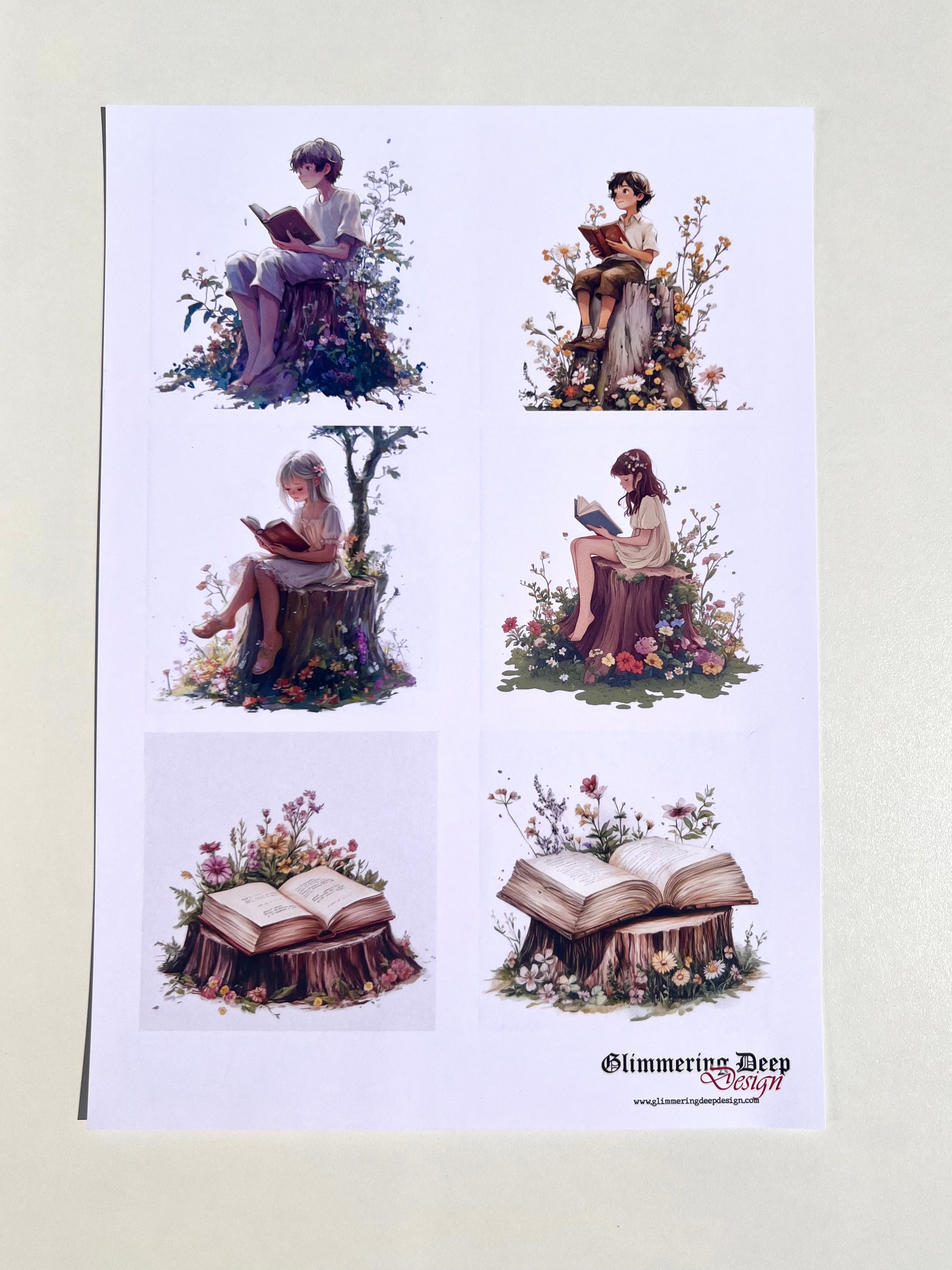 Photo sheet Tractors | Glimmering Deep