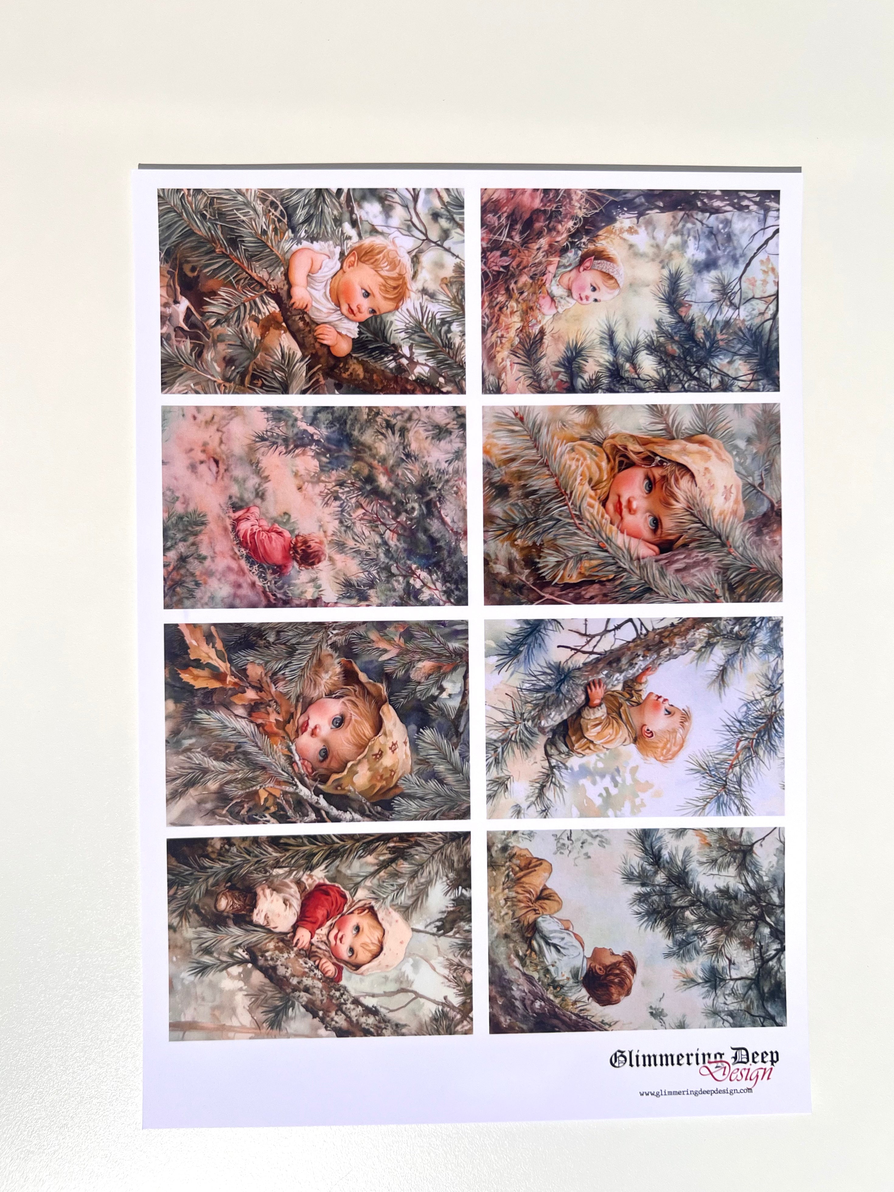 Photo sheet Tractors | Glimmering Deep