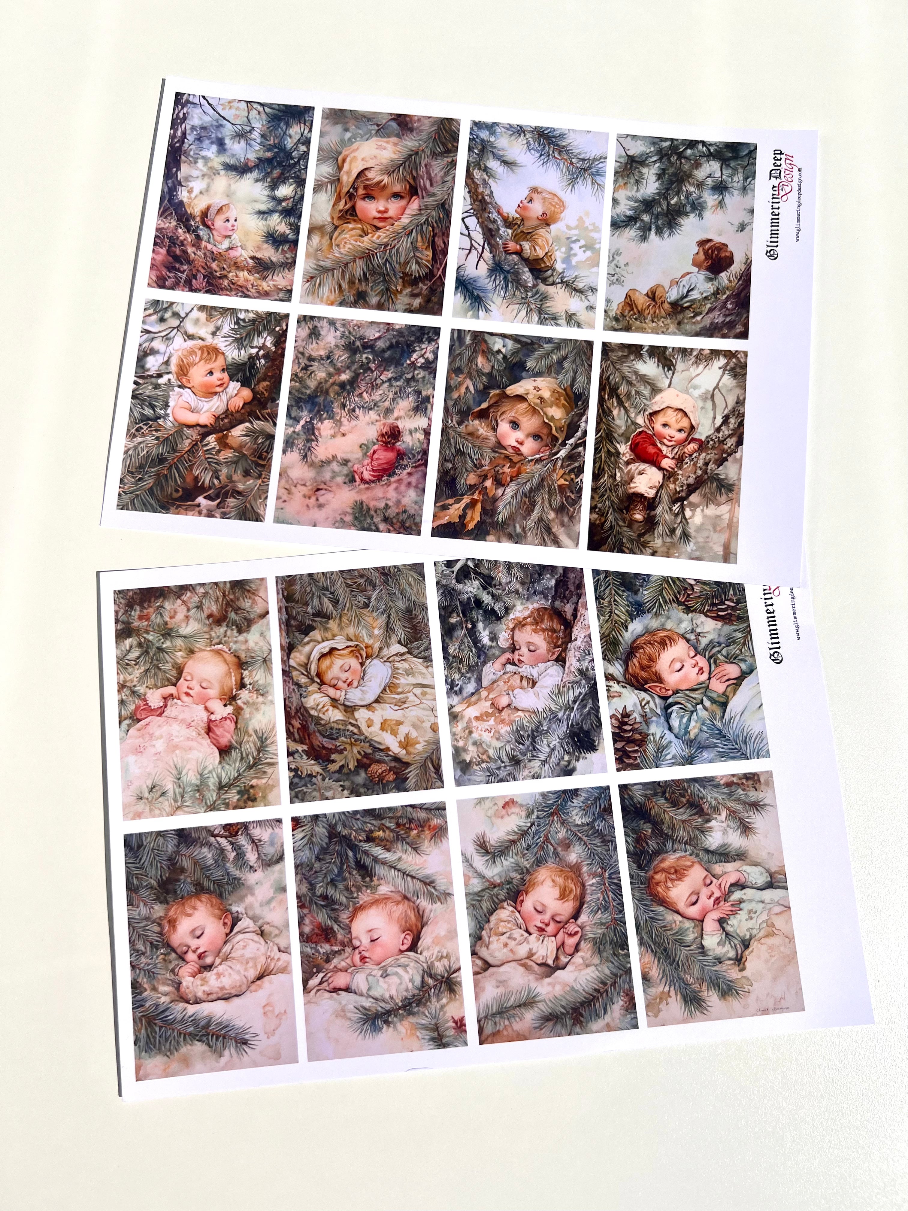 Photo sheet Tractors | Glimmering Deep