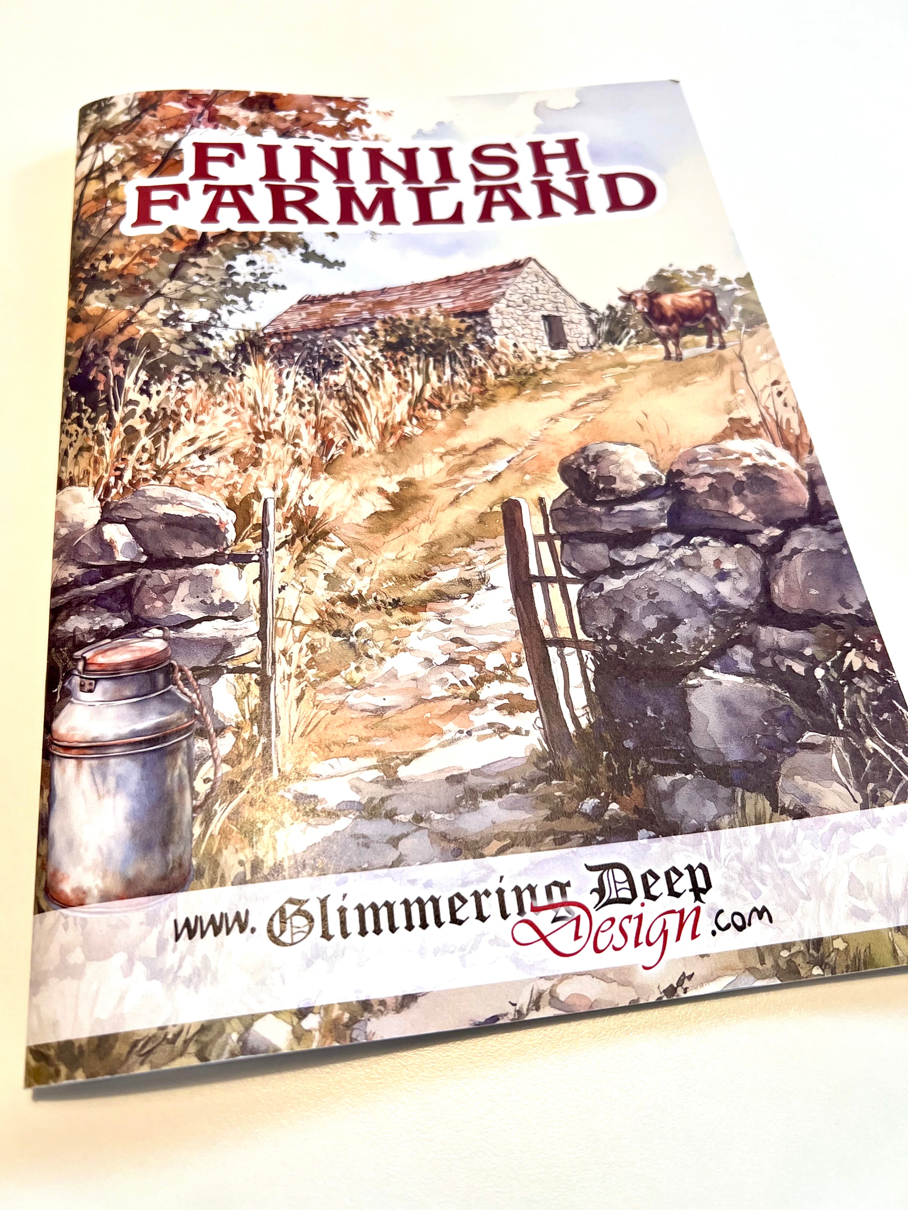 Craft book Cottages & Saunas A4 | Glimmering Deep