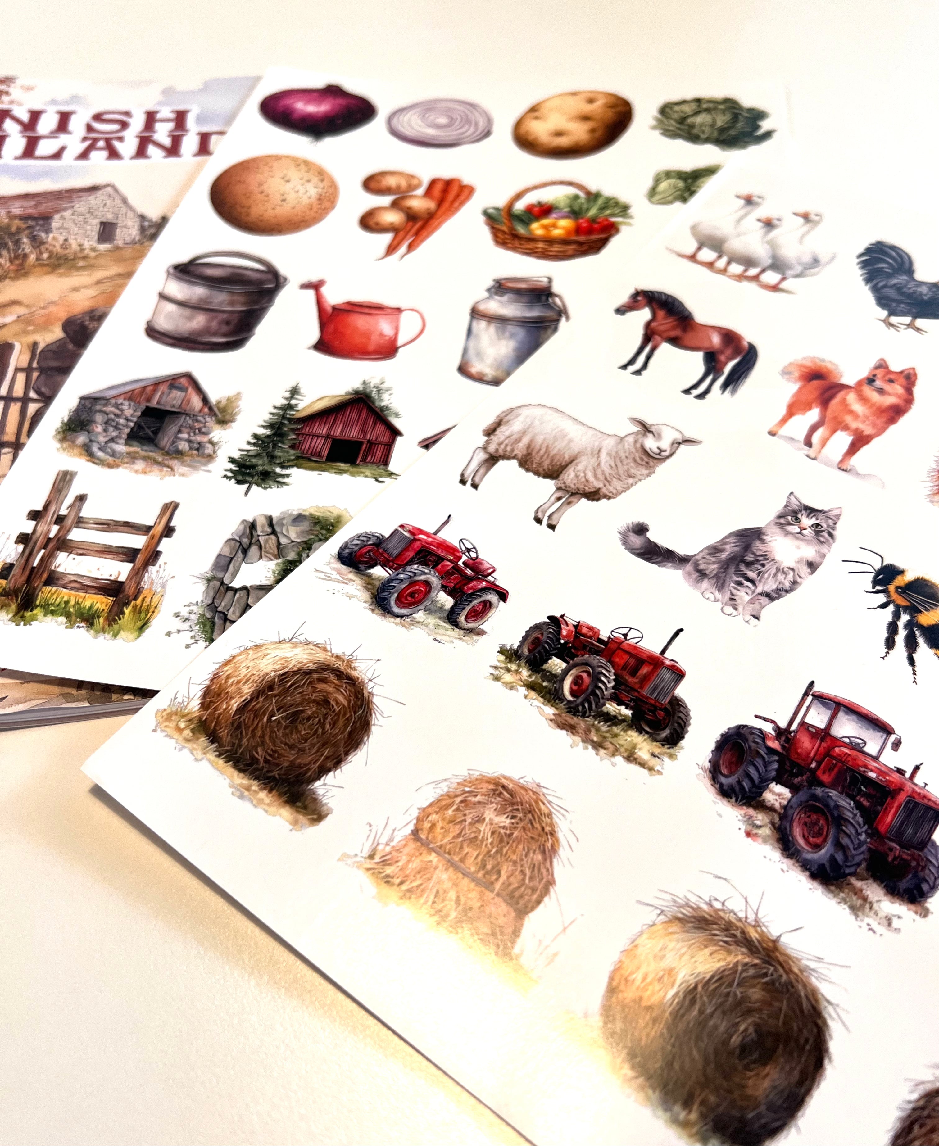 Craft book Cottages & Saunas A4 | Glimmering Deep