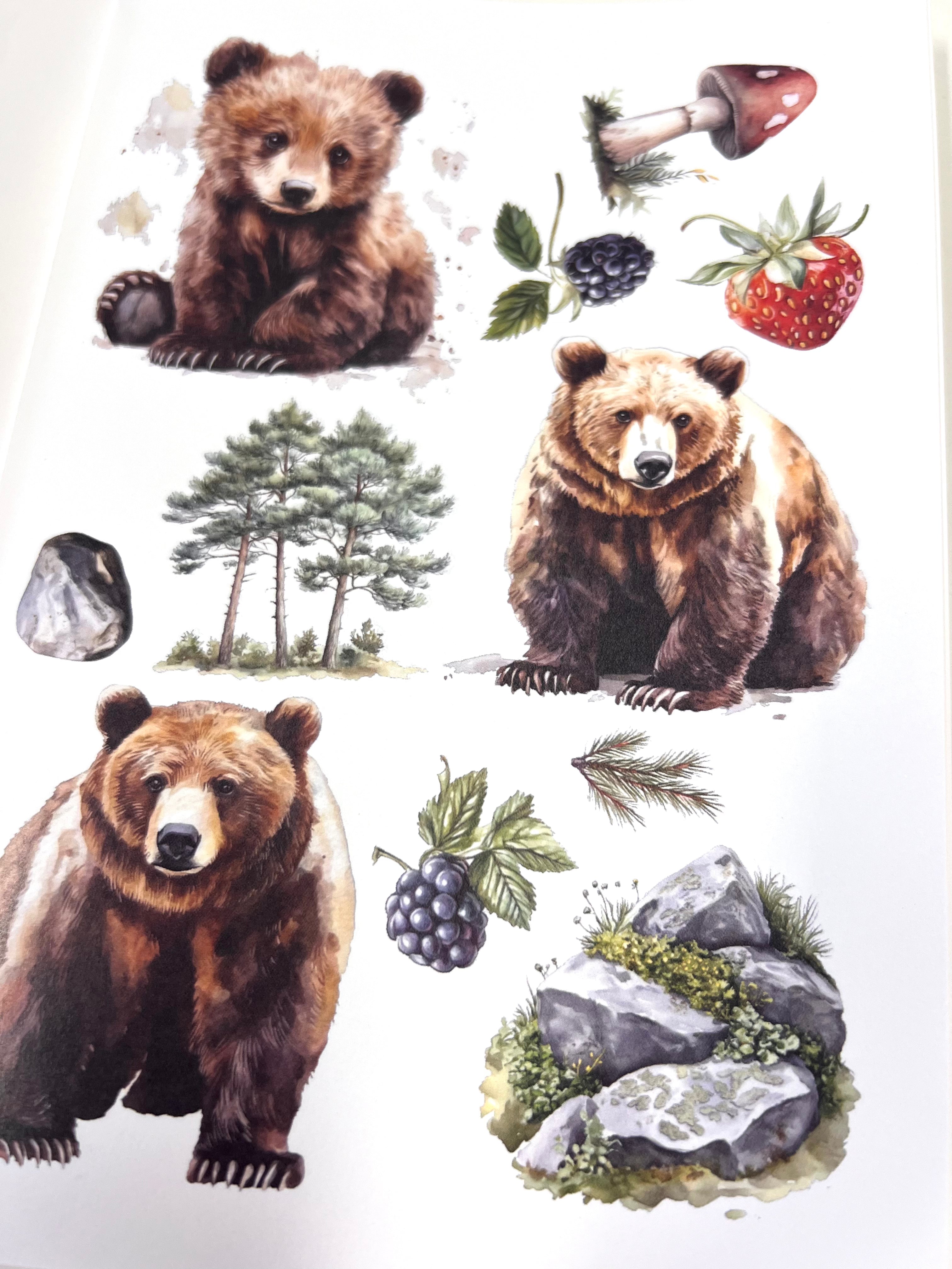 Craft book Cottages & Saunas A4 | Glimmering Deep