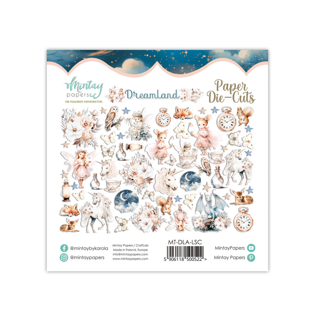 Clip art Die-Cuts Dreamland 60pcs | Mintay Papers