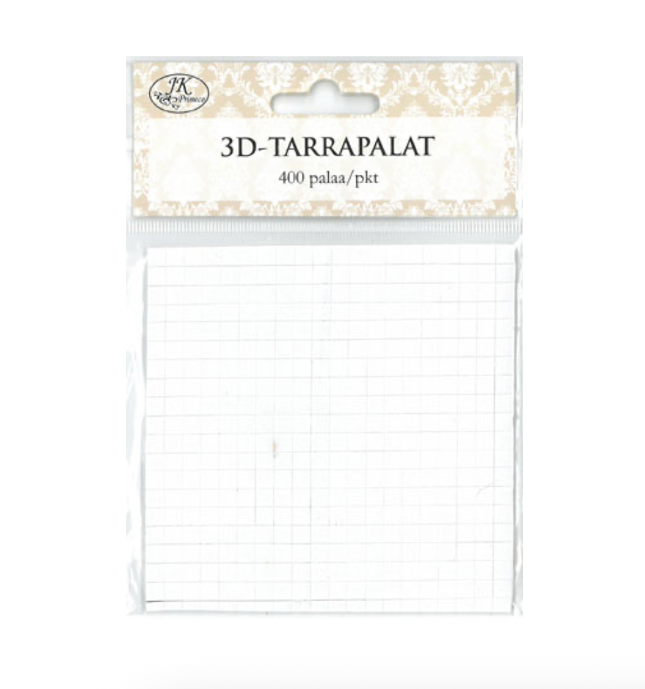 Double-sided 3D sticker for crafts 2mm | JK Primeco