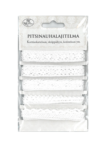 Decorative ribbon assortment Nostagia brown 5 different types | JK Primeco