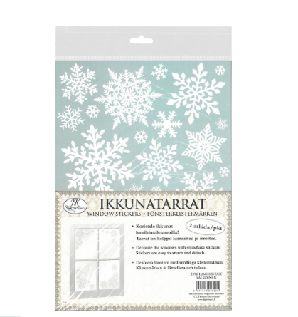 Ikkunatarrat Lumihiutale | JK Primeco