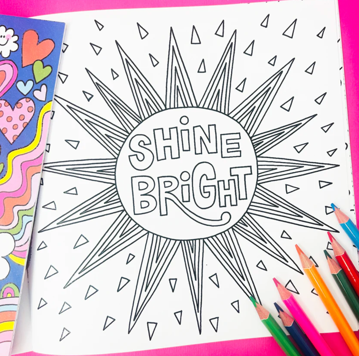 Coloring book for kids On The Farm | Rachel Ellen Design