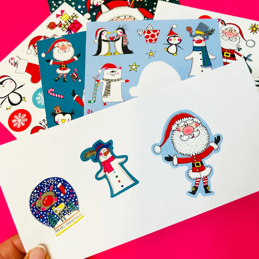 Sticker book Joyful Little Stickers 4 sticker sheets | Rachel Ellen Design