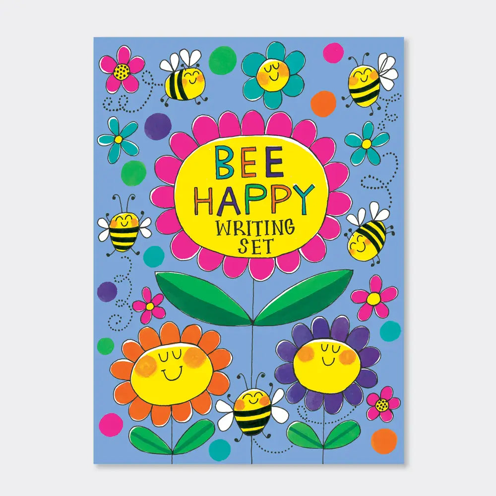 Kirjesetti Bee Happy | Rachel Ellen Design