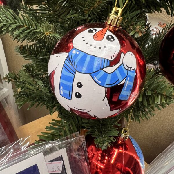 Joulukoriste Lumiukko 2 | T. Hietala Art