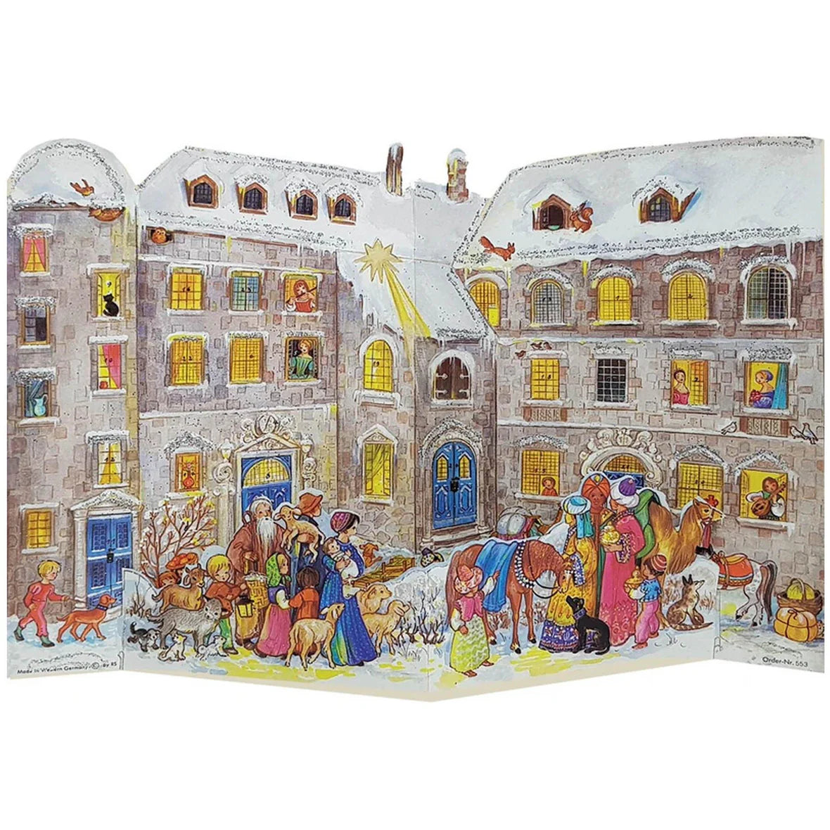 Christmas Calendar Christmas Village | Richard Sellmer Verlag