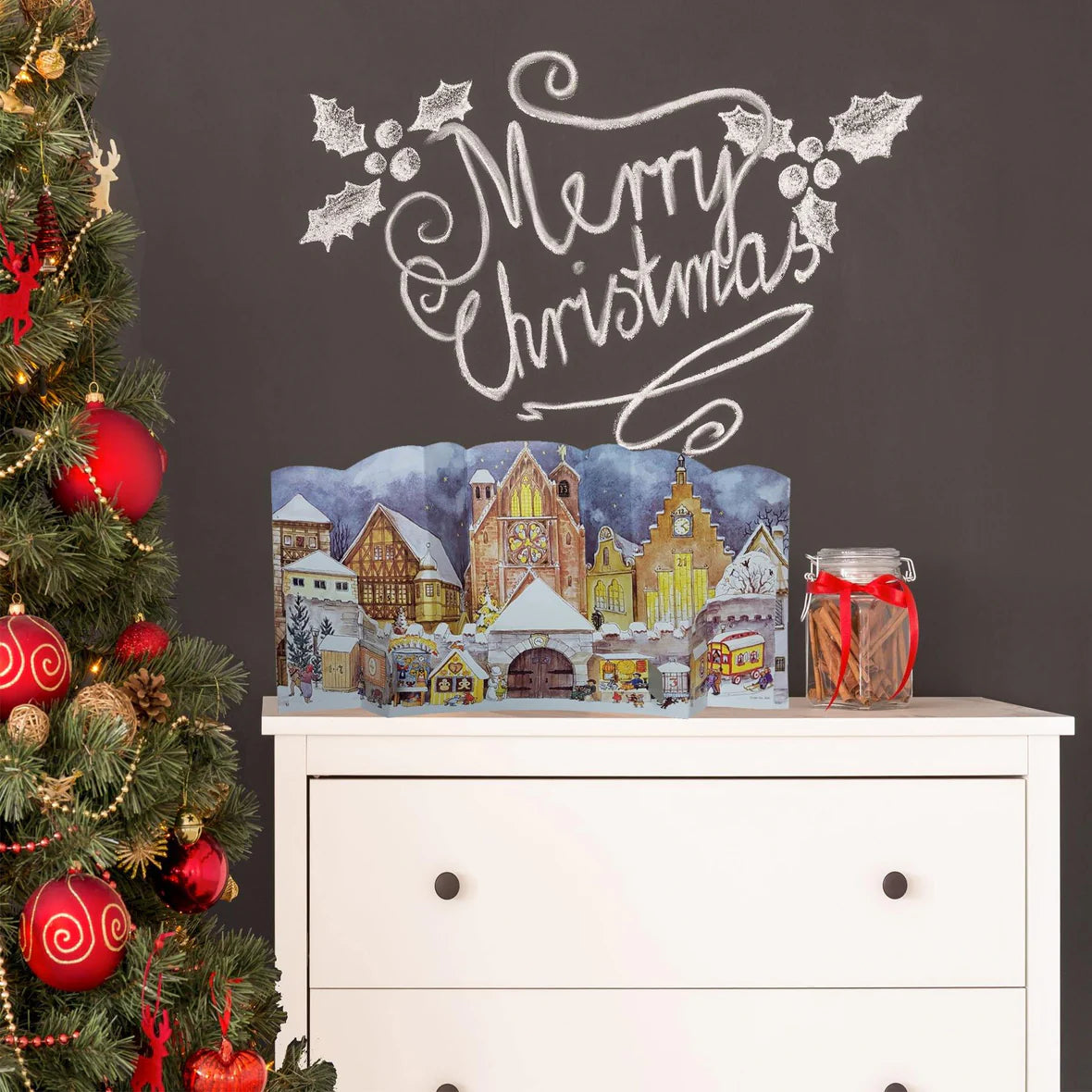 Christmas Calendar Christmas Village | Richard Sellmer Verlag