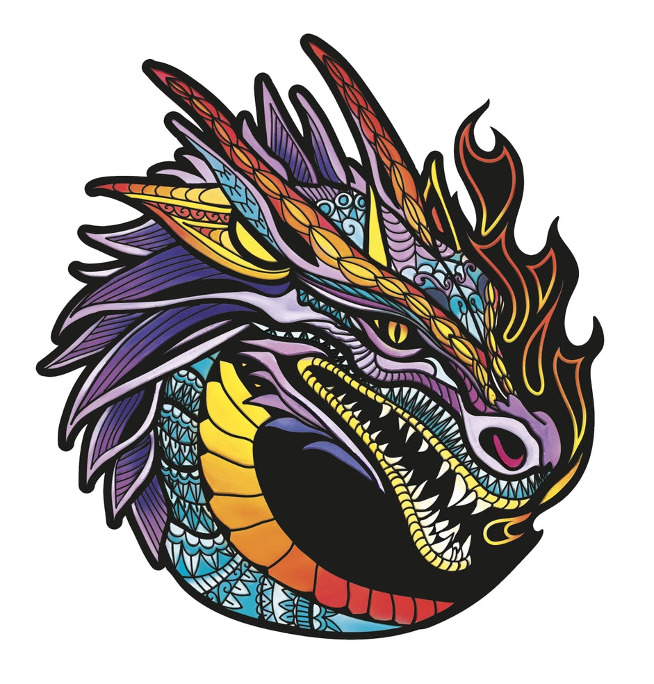 Samettivärityskuva Lohikäärme | Graine Creative